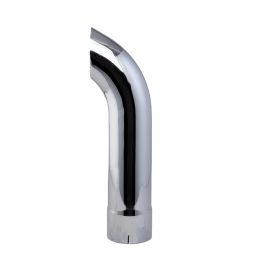 STACK PIPE, CURVED 5 IN (127 MM) ID X 24 IN (610 MM) CHROME