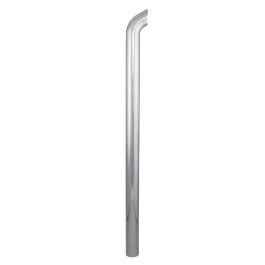 STACK PIPE, CURVED 4 IN (102 MM) OD X 72 IN (1829 MM) CHROME