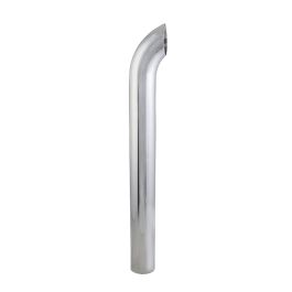STACK PIPE, CURVED 5 IN (127 MM) OD X 48 IN (1219 MM) CHROME